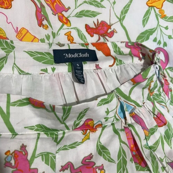 ModCloth Pretty Precious Moments A-Line Skirt | Sz Small - Picture 8 of 8